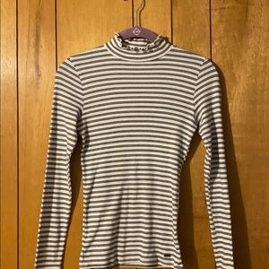 A long sleeve turtleneck shirt